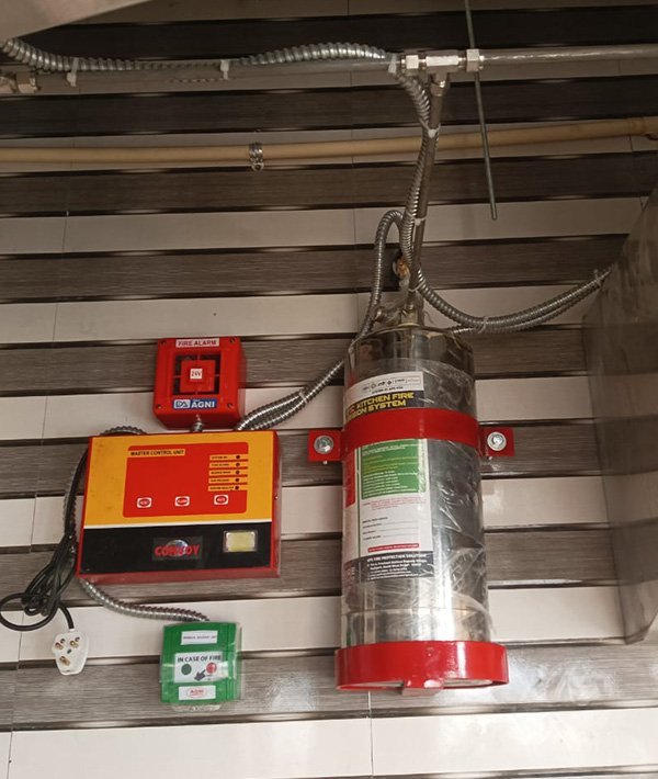 Kitchen hood Fire Suppression System