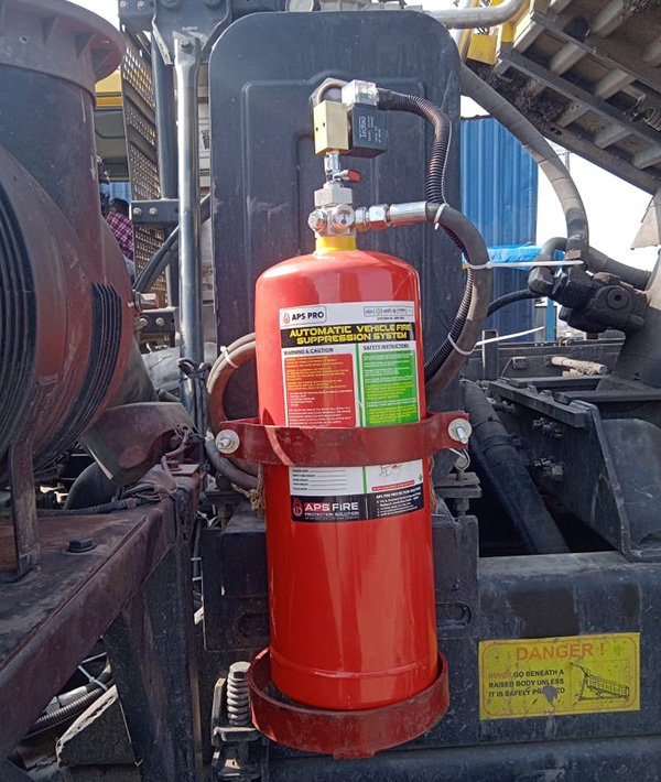 Vehicle Fire Suppression System