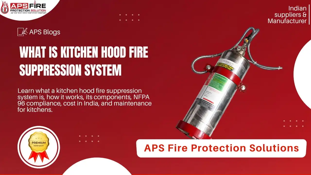 What is Kitchen Hood Fire Suppression System?