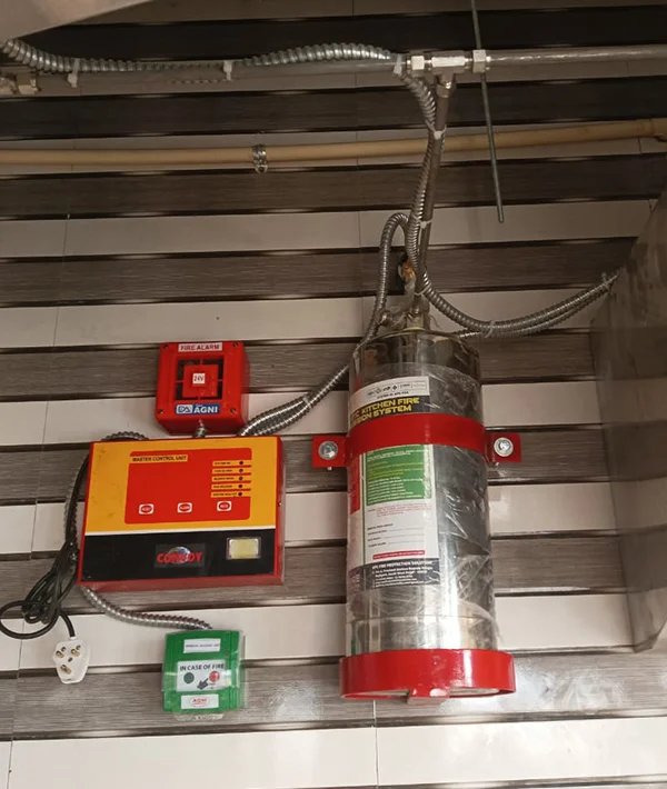 Kitchen Hood Fire Suppression System